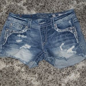 Miss me cut off shorts size 29